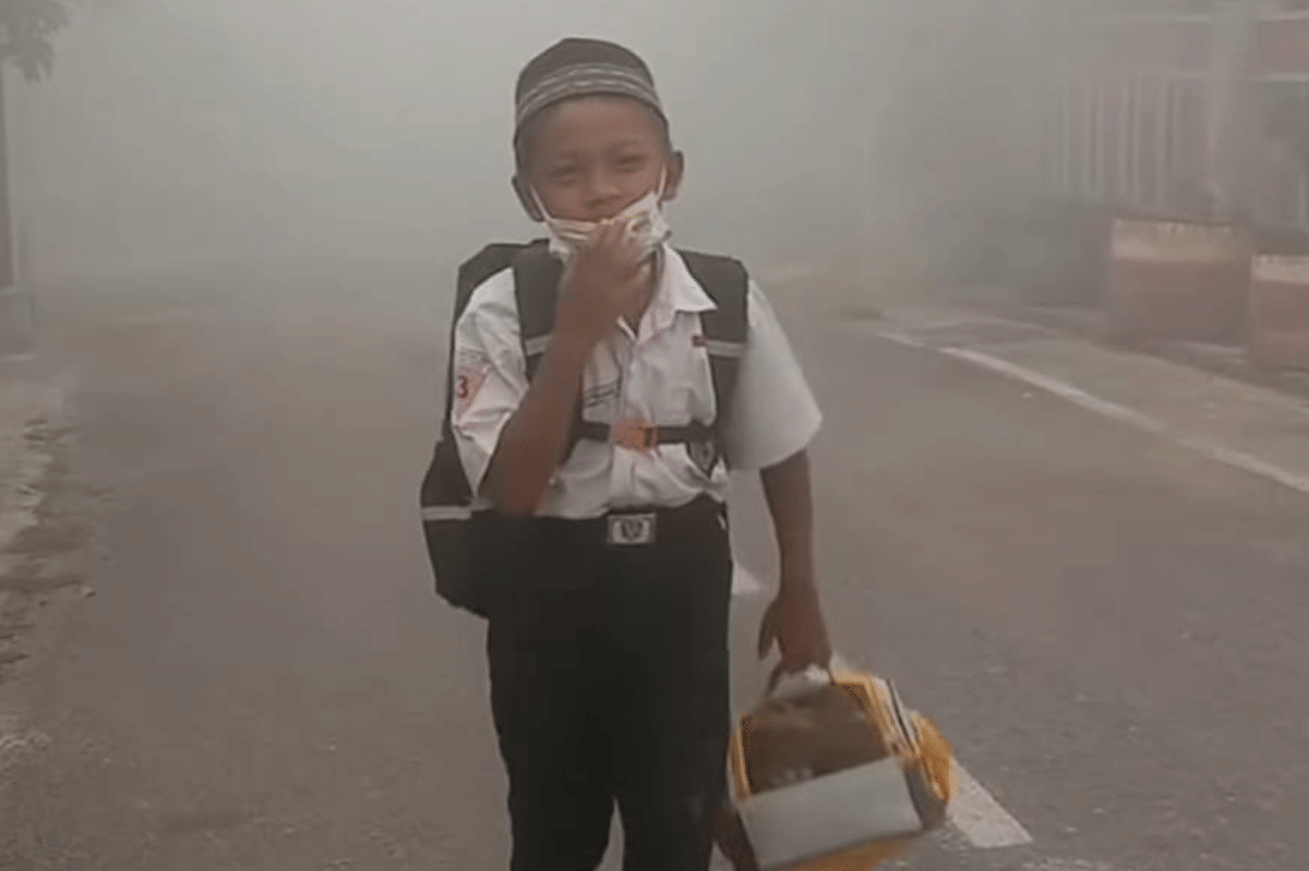 Tips untuk menjaga kesehatan anak ketika menghadapi kabut asap