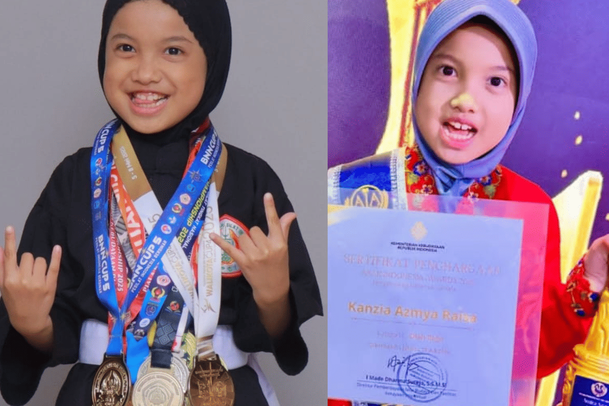 Profil Kanzia Raisa, Pesilat Cilik yang Sering Juara di Usia 7 Tahun!