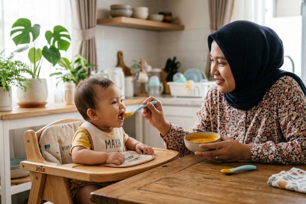 Resep Puree Apel dan Labu untuk MPASI