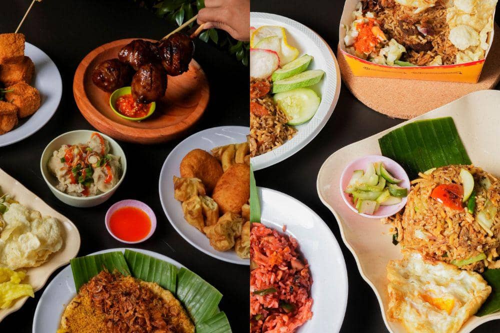 Tenant dalam Jakarta Food Festival