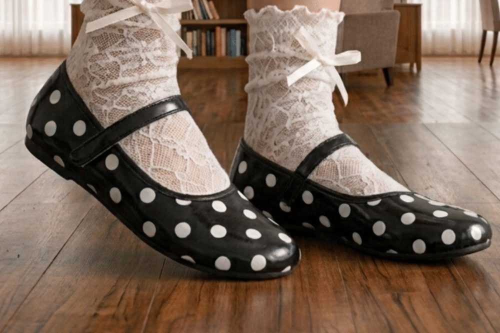 Sepatu polkadot