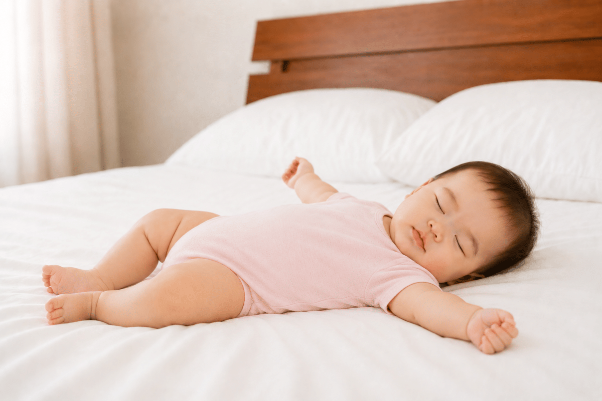 Pesan tersirat yang disampaikan bayi lewat bahasa tubuh.