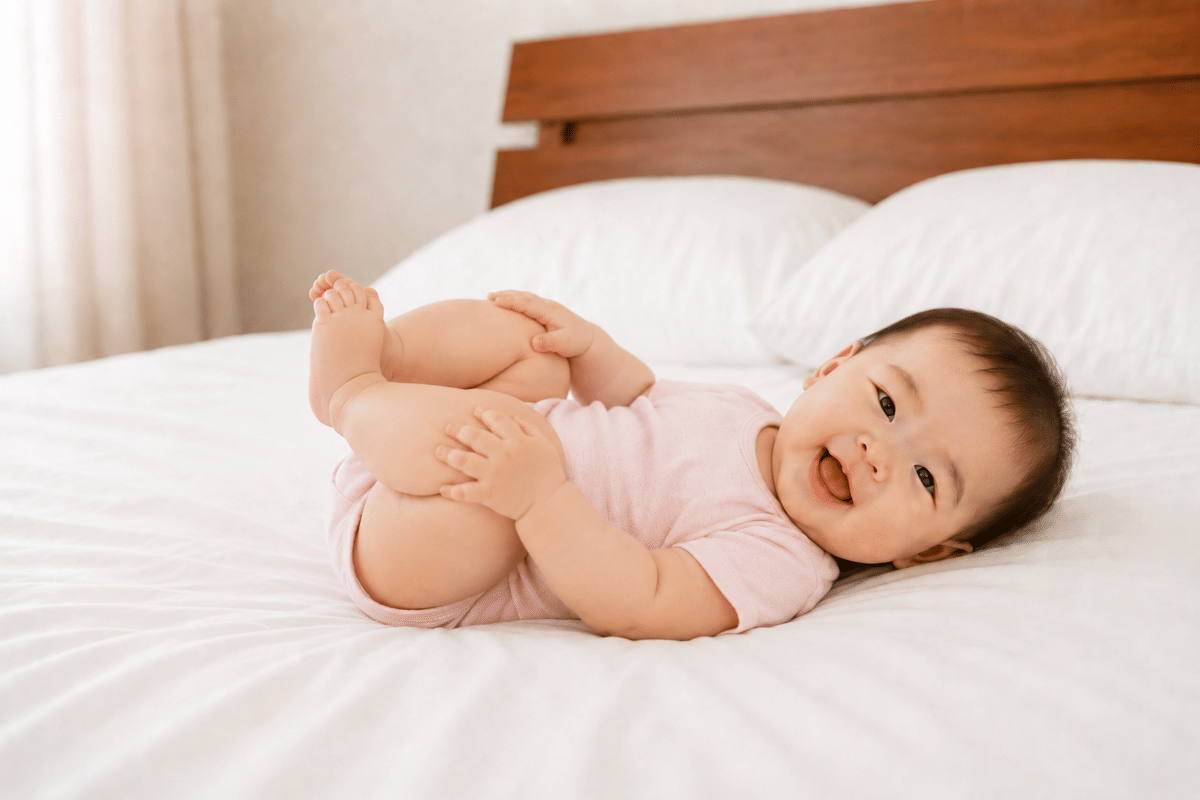 Pesan tersirat yang disampaikan bayi lewat bahasa tubuh