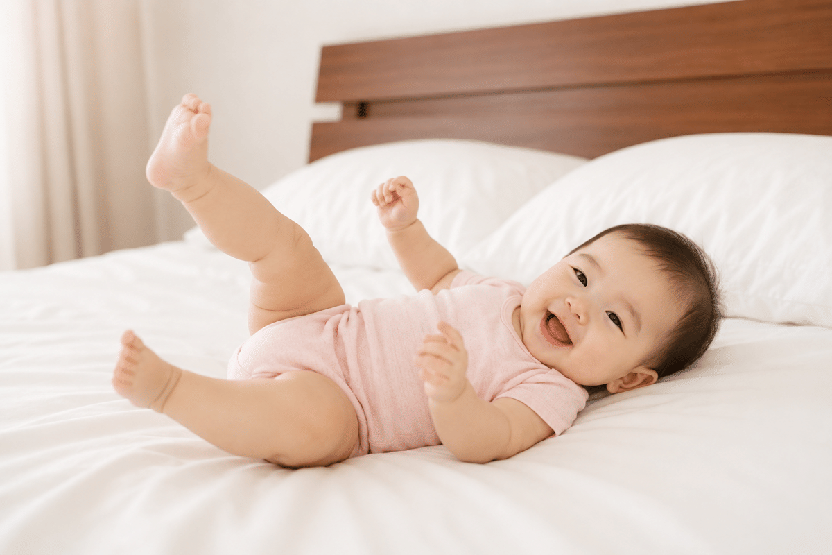 Pesan tersirat yang disampaikan bayi lewat bahasa tubuh