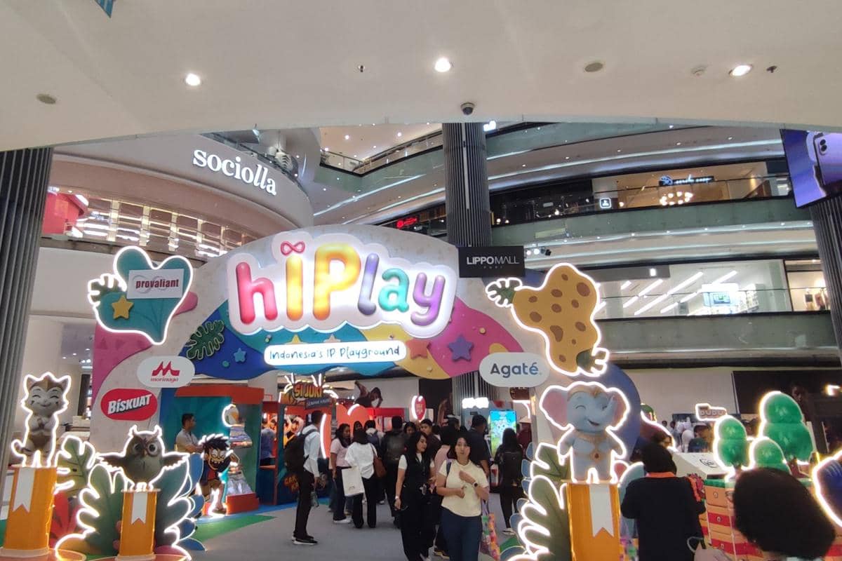 hiPlay Playground Lippo Mall Puri mendukung karakter IP lokal Indonesia