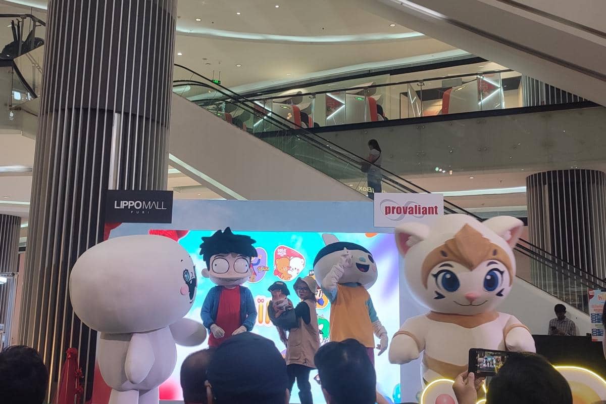 hiPlay Playground Lippo Mall Puri hadir dengan meet n greet bersama karakter IP lokal Indonesia