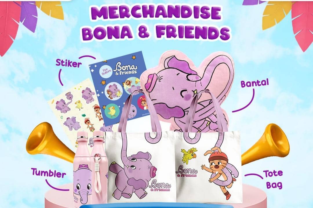 hiPlay Playground Lippo Mall Puri hadirkan merchandise dari Bona & Friends IP lokal Indonesia