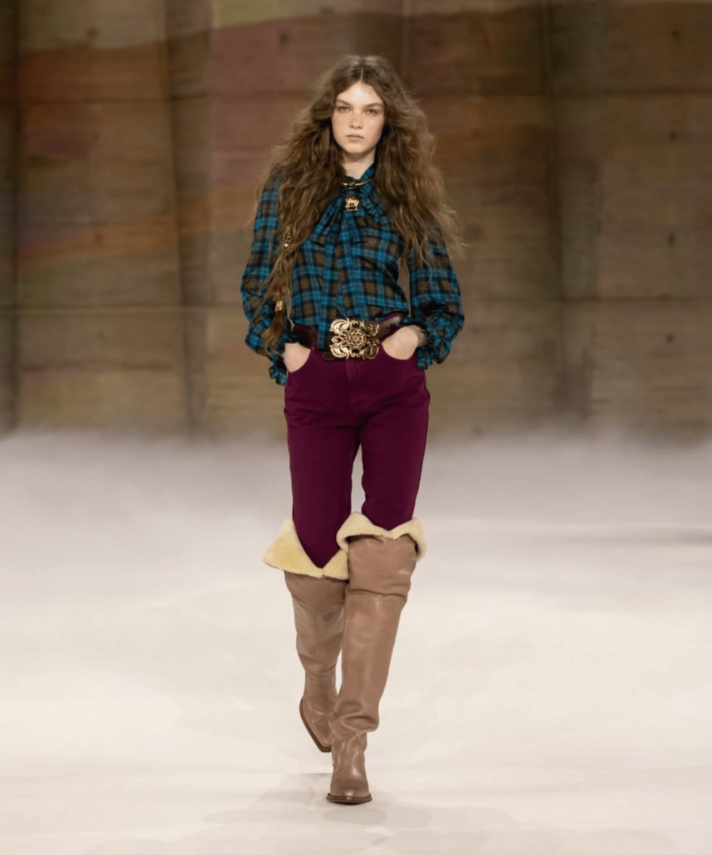 Gebrakan rumah mode dunia di panggung runway