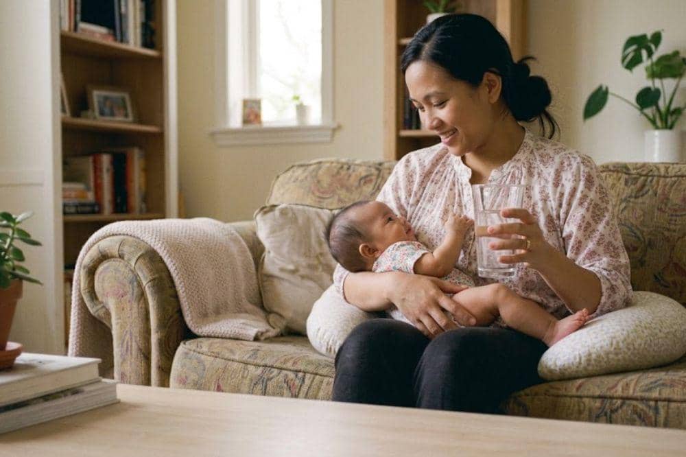 Kapan Sebaiknya Bayi Diberi Air Matang