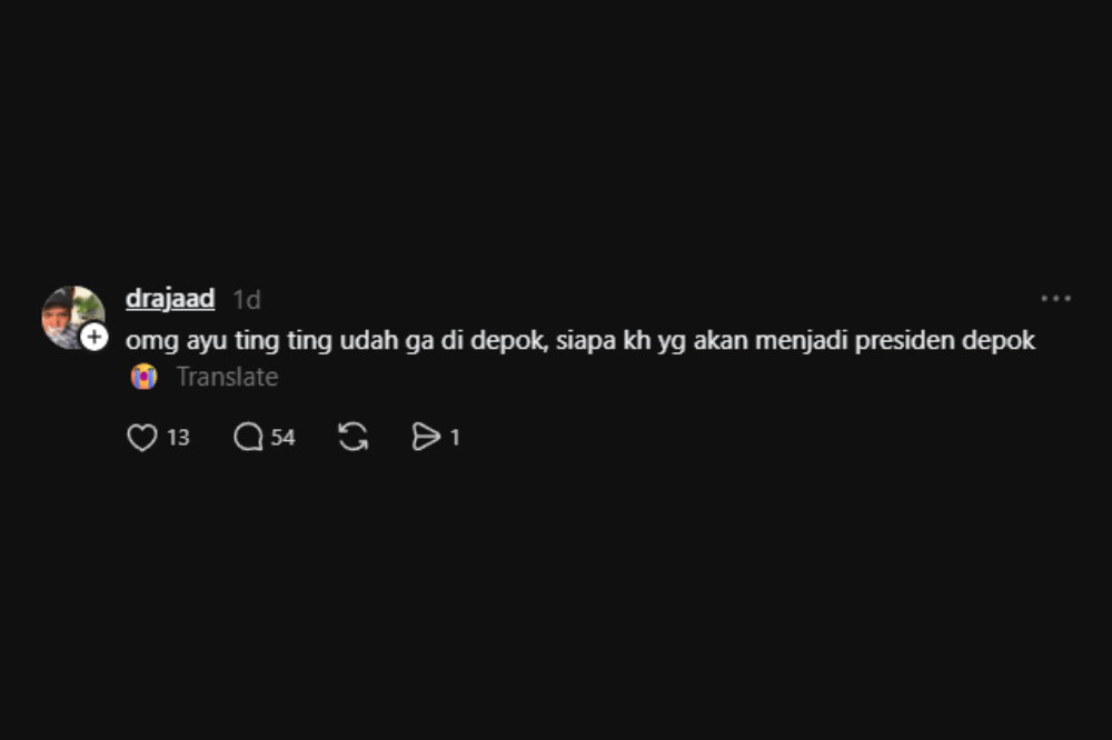Komentar Ayu TIng TIng pindah rumah 5
