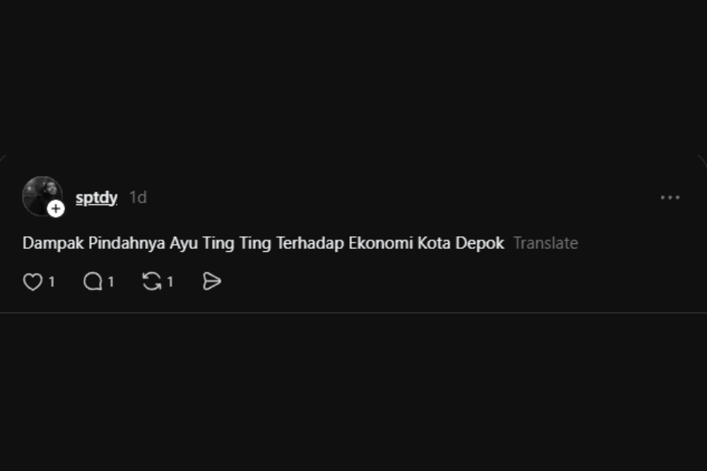 Komentar Ayu TIng TIng pindah rumah 8