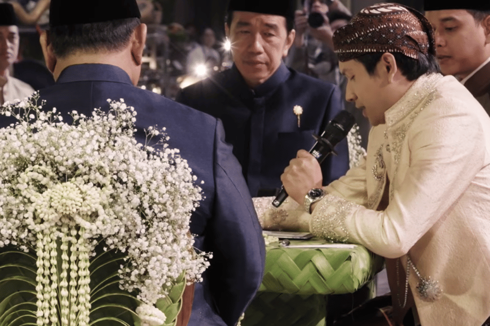 Prabowo dan Jokowi hadir sebagai saksi