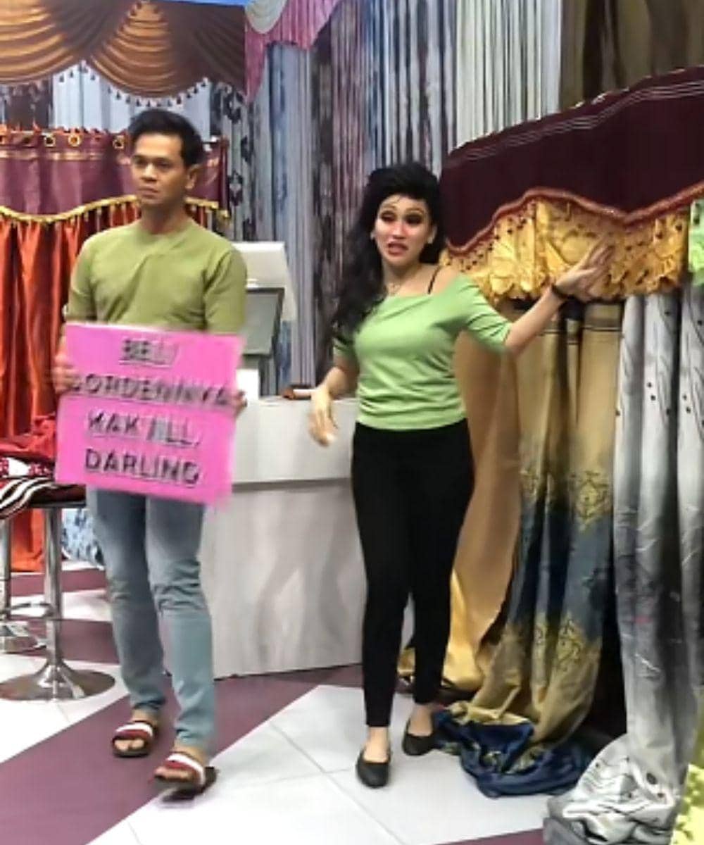 Cosplay jadi Kak Jill yang sedang viral saat itu