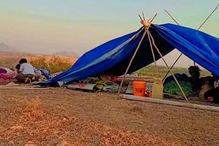 Kondisi pengungsian gempa di NTT