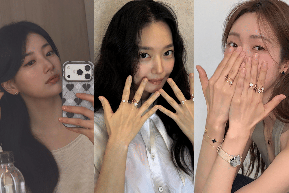 Artis Korea Tampil dengan Clean Nails, Aksesori Jadi Lebih Menonjol 