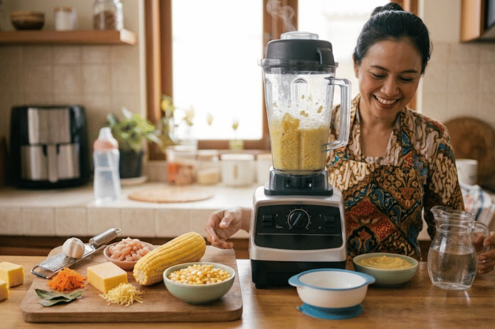 Cara membuat jagung keju