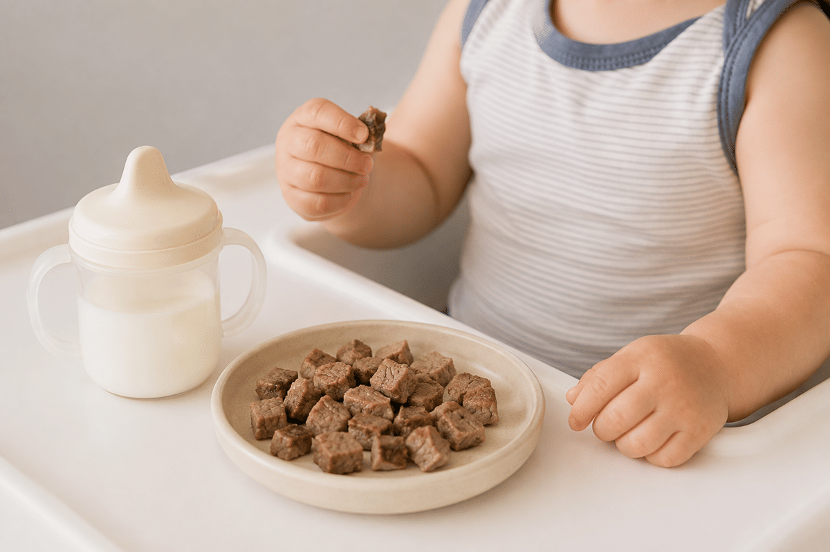 Anak alergi susu sapi, apakah harus pantang daging sapi?