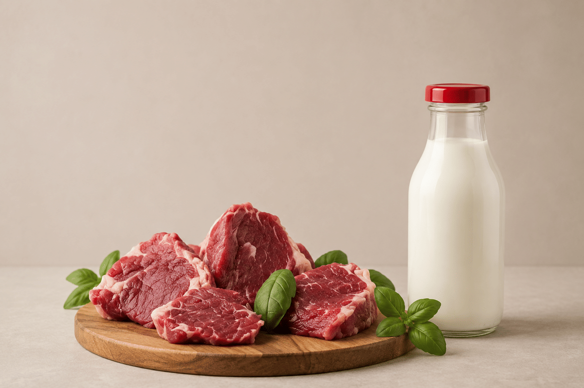 Anak Alergi Susu Sapi, Apakah Harus Pantang Daging Sapi?