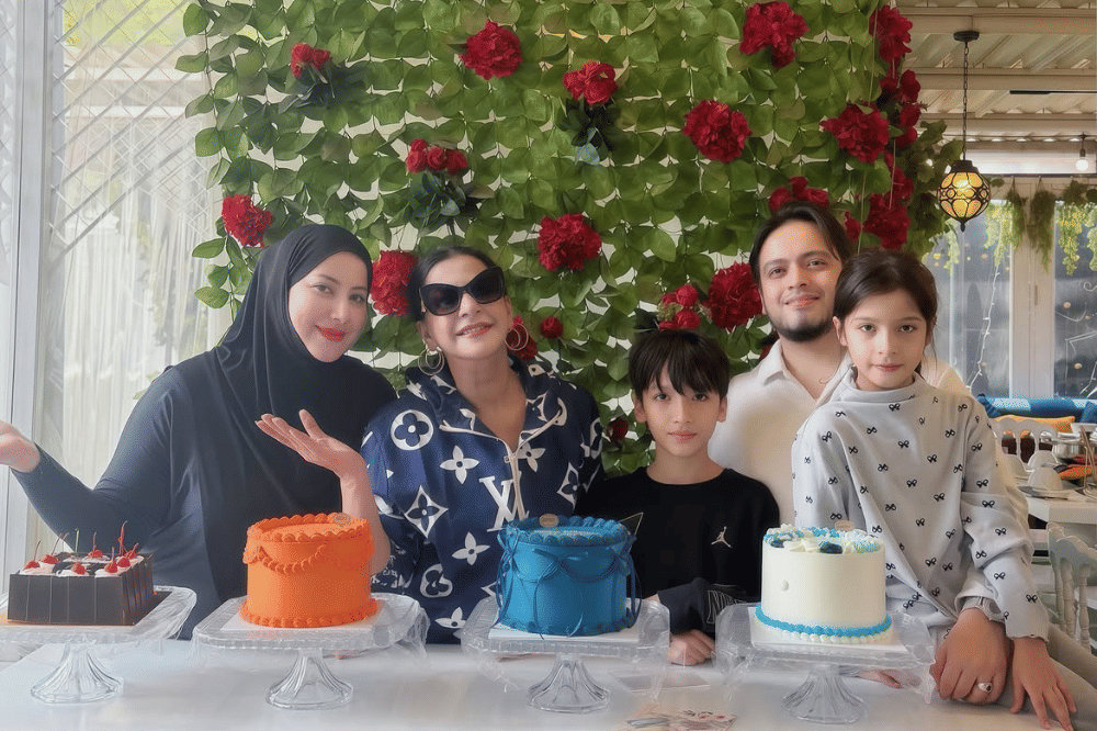 Tasyi Athasyia Ajak Malik dan Noora Rayakan Ultah Mama Ala di Sukabumi