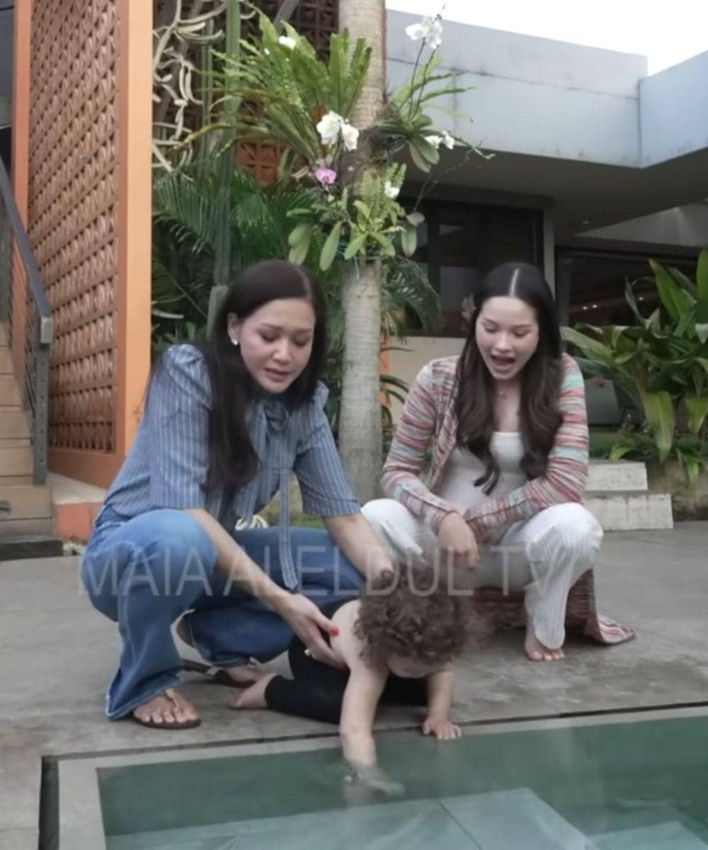 Diajak keliling, Briella aktif banget!