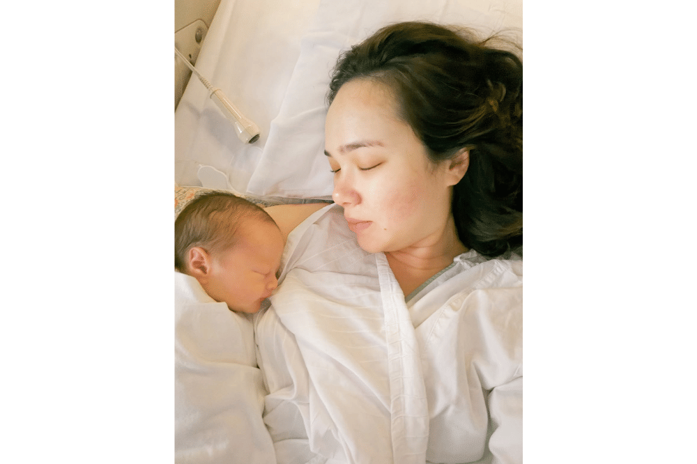 Foto Collin anak kedua Pamela Bowie dalam berbagai ekspresi