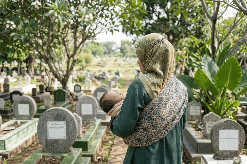 Bolehkah Membawa Bayi untuk Ziarah Kubur? Ini yang Perlu Diketahui