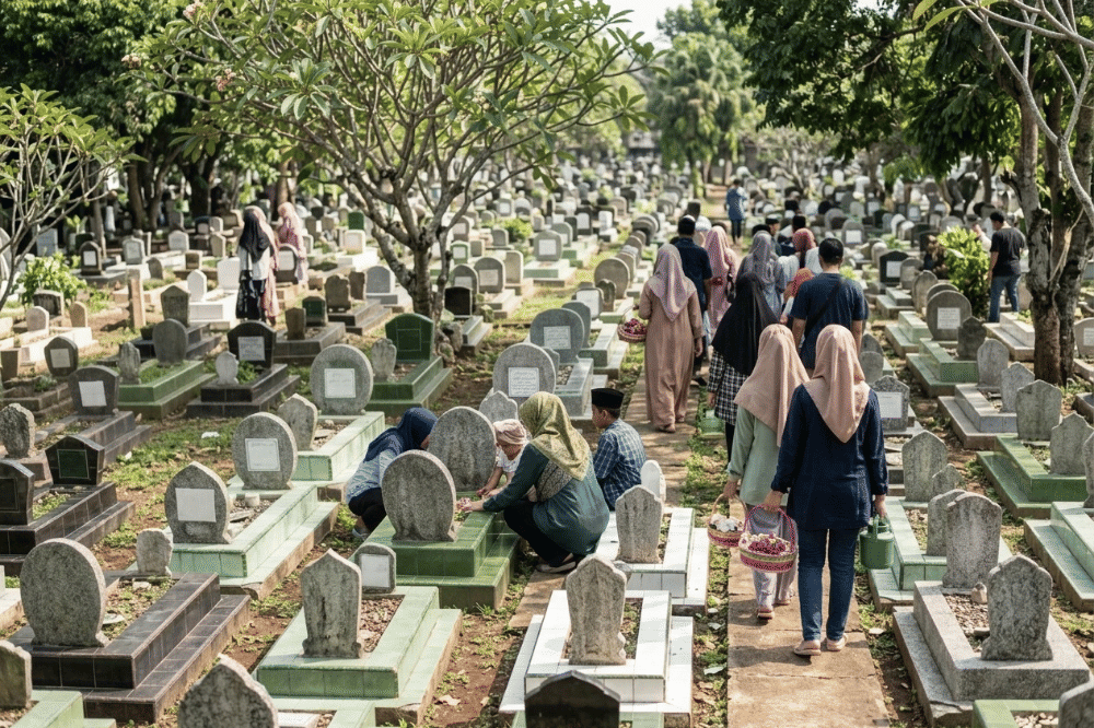 Hal yang Perlu Diperhatikan saat Membawa Bayi Ziarah Kubur