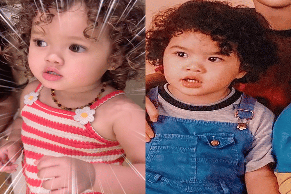5 Foto Kemiripan Dul dan Briella “Bayi Samson”, Punya Gaya Serupa