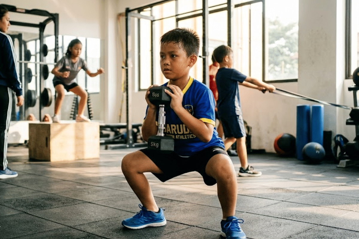 Jika dibiasakan anak akan menganggap olahraga sebagai kebutuhan
