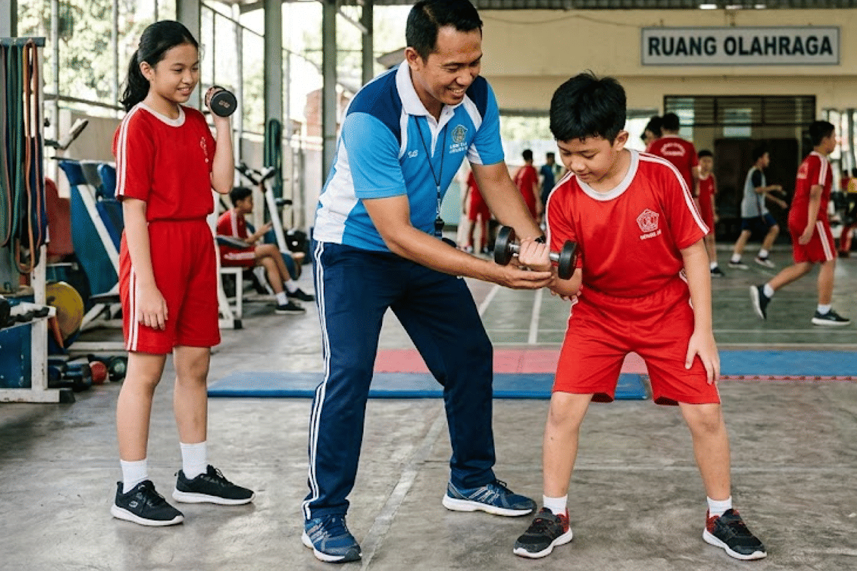 Guru PJOK di sekolah berperan penting untuk melatih kebugaran tubuh anak