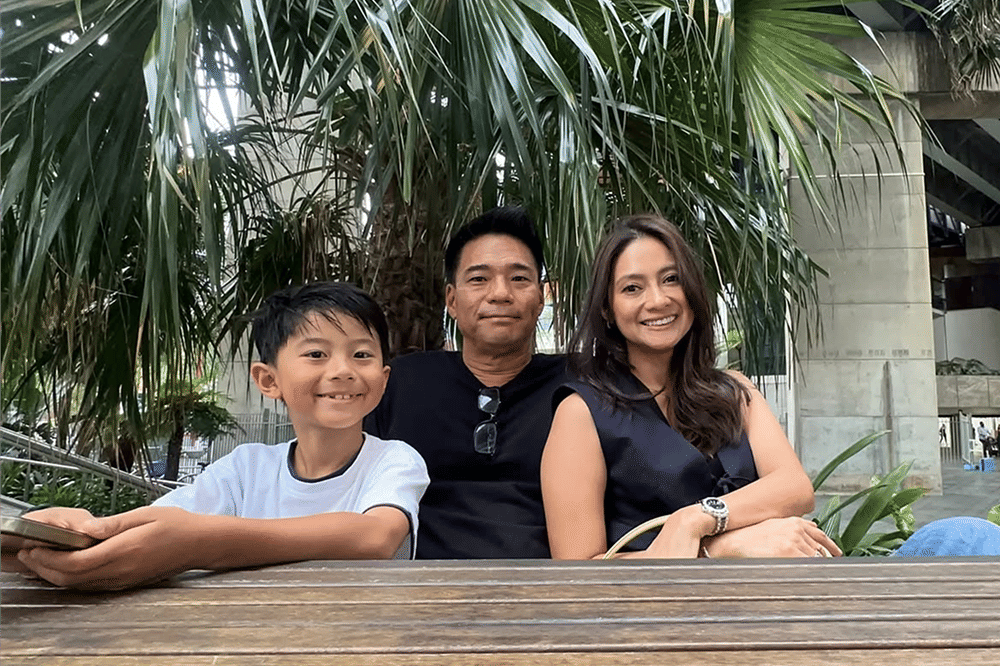 Xavier Anak Rini Yulianti Kasih Kejutan Hangat di Ultah Papanya