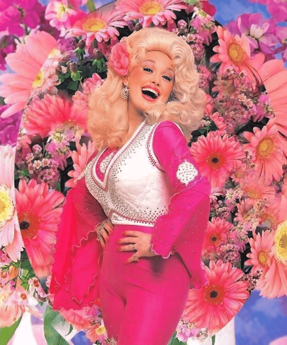 Potret fashion Dolly Parton (4)