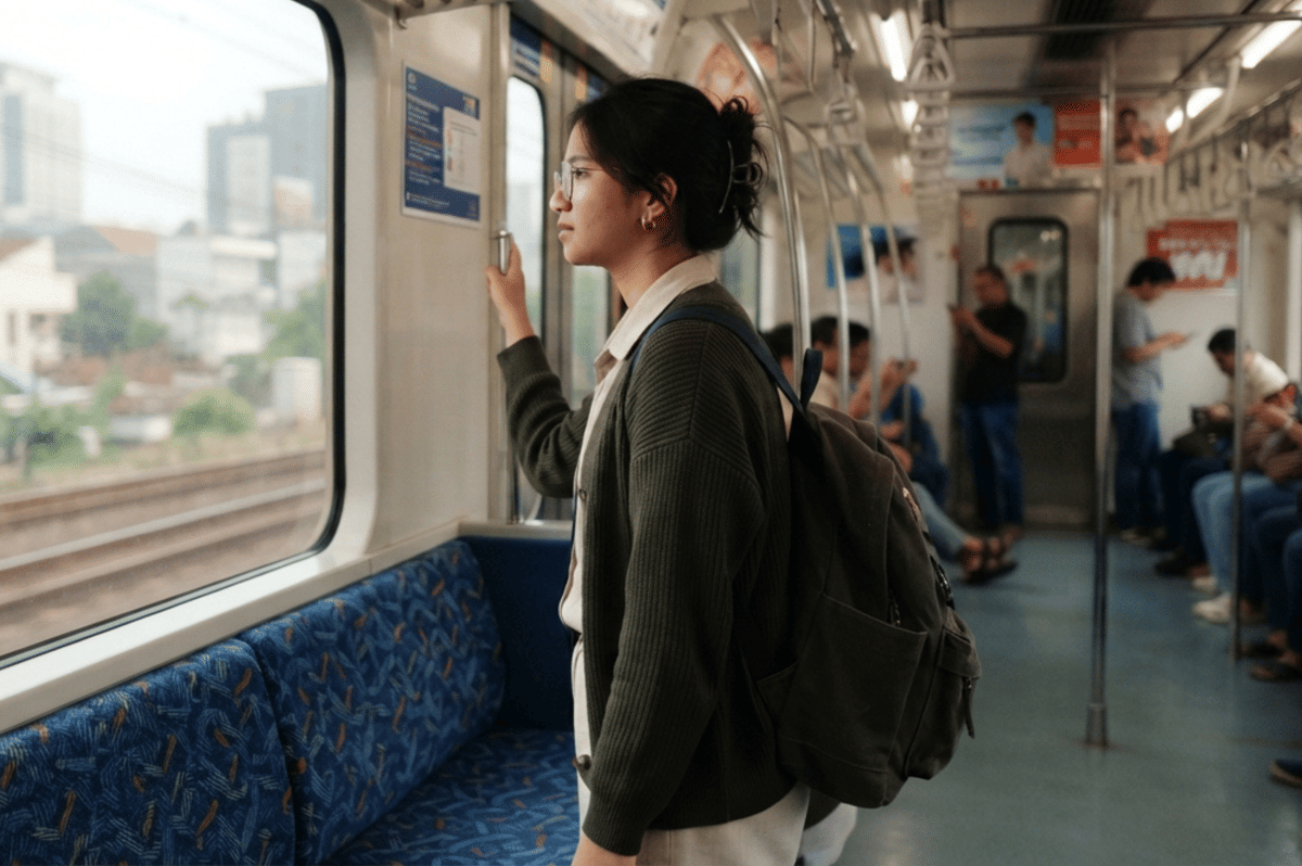 Trik memilih outfit fungsional untuk komuter (6)