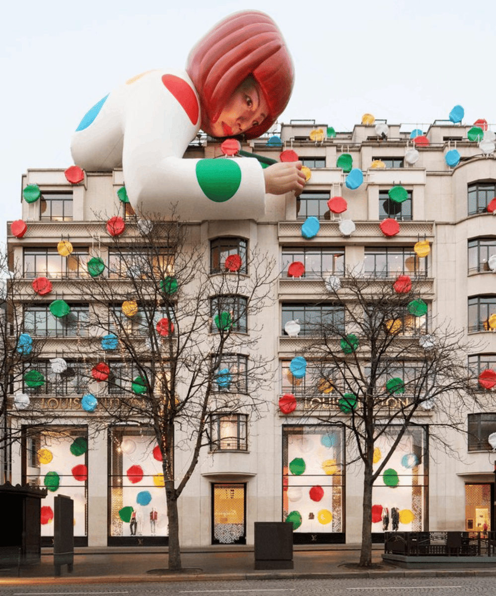 Kolaborasi Yayoi Kusama dengan Brand Fashion (3)