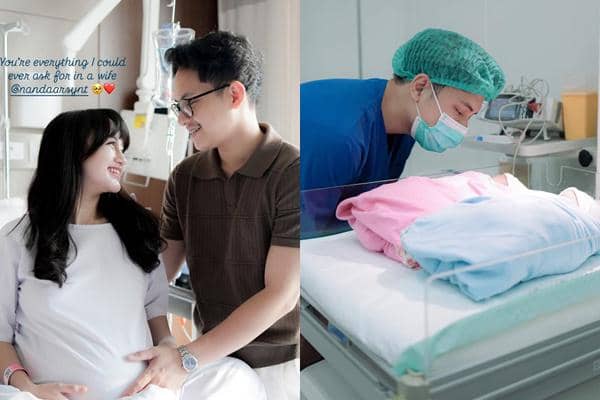 Nanda Arsyinta Melahirkan Anak Kembar di Tanggal Cantik (instagram.com/nandaarsynt)