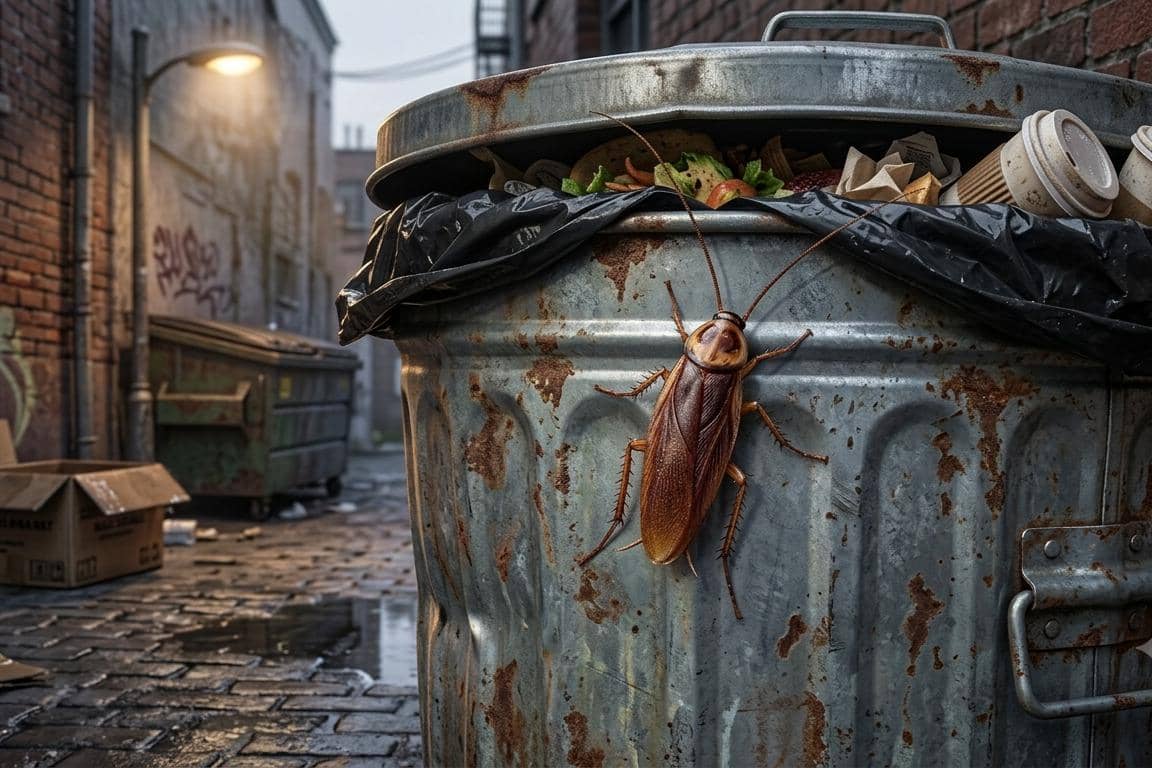 ​Fakta bahaya bakteri kecoa di dapur rumah berasal dari tempat sampah