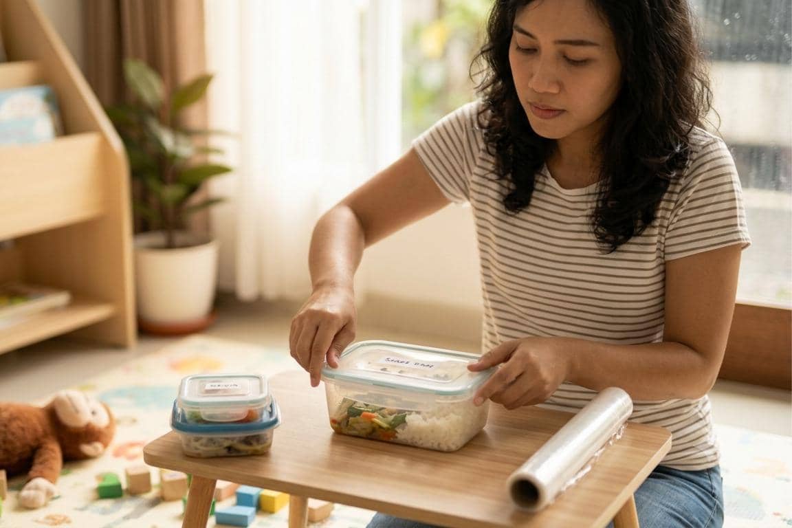 ​Mencegah bahaya bakteri kecoa di dapur rumah dengan menutup makanan sampai rapat
