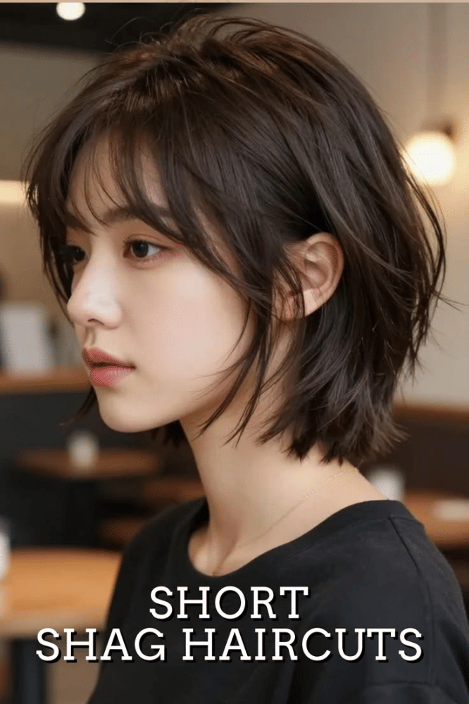 Short Shaggy Oval Layer