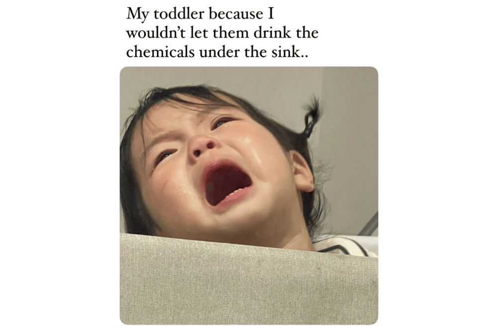 8 Meme Bayi Nangis, Kasihan Tapi Bikin Ngakak