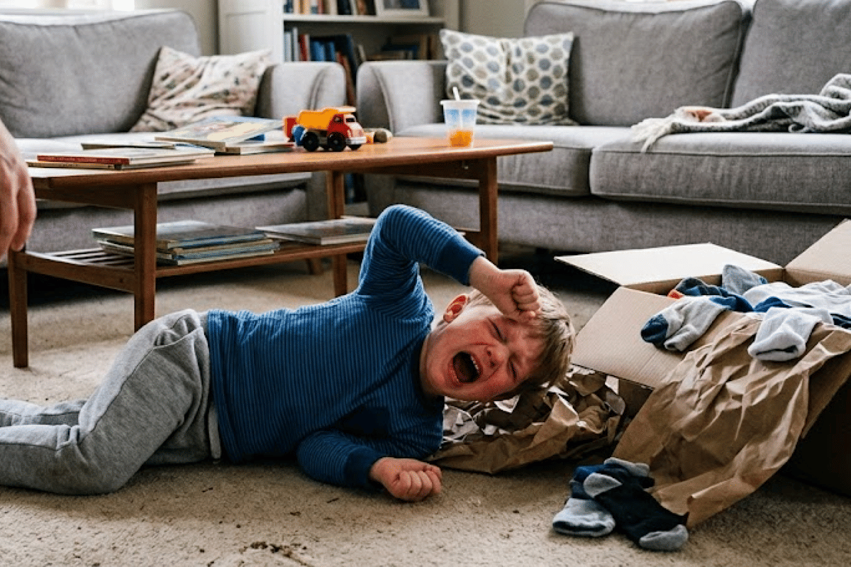 Anak juga merasa ada yang membuatnya tidak nyaman ketika tantrum