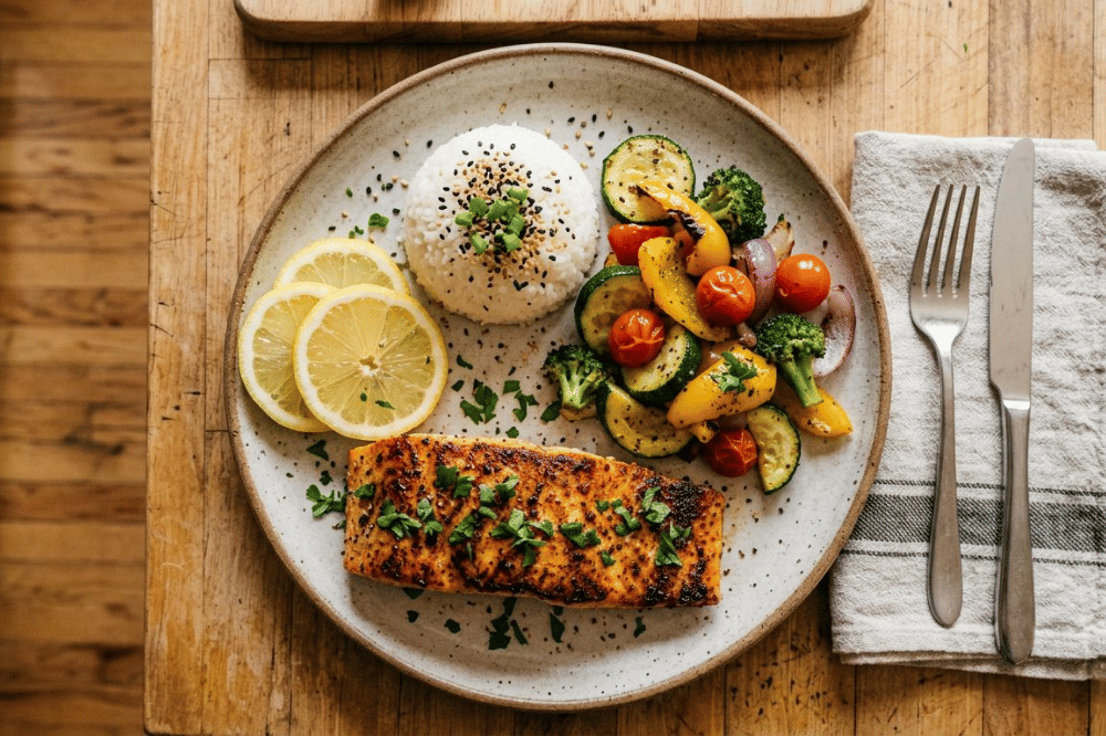 Resep Salmon Teppan Pelancar ASI untuk Kecerdasan si Kecil