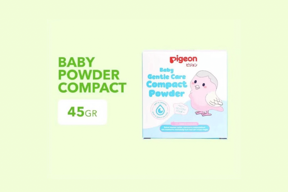 Pigeon Baby Compact Powder Chamomile White