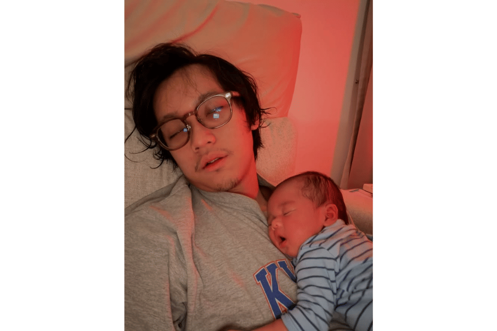 Foto Arya anak Brandon Salim dan Dhika Himawan