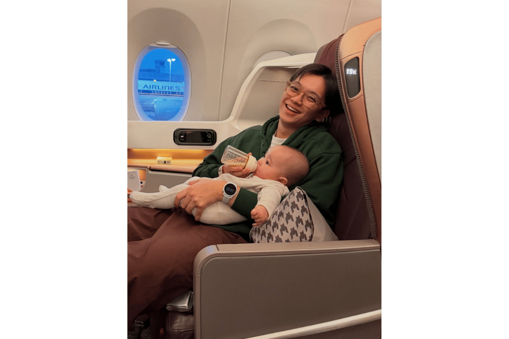 Foto Arya anak Brandon Salim dan Dhika Himawan