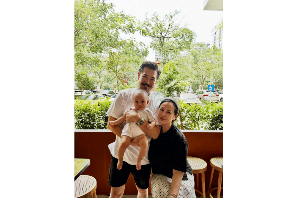 Foto Arya anak Brandon Salim dan Dhika Himawan