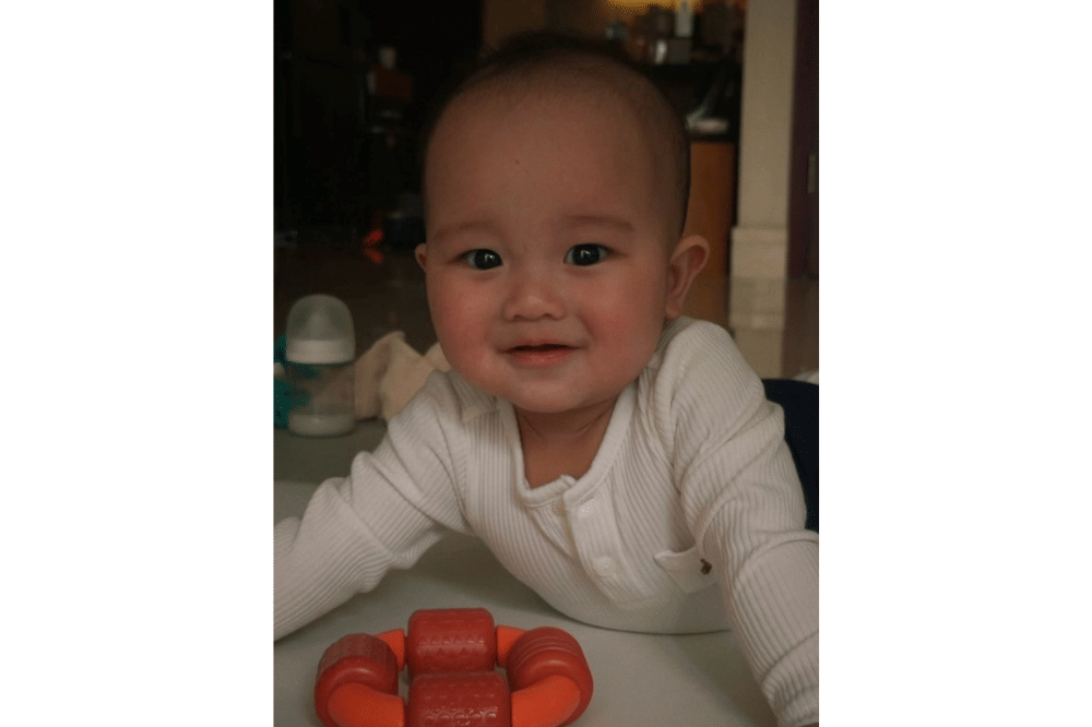 Foto Arya anak Brandon Salim dan Dhika Himawan