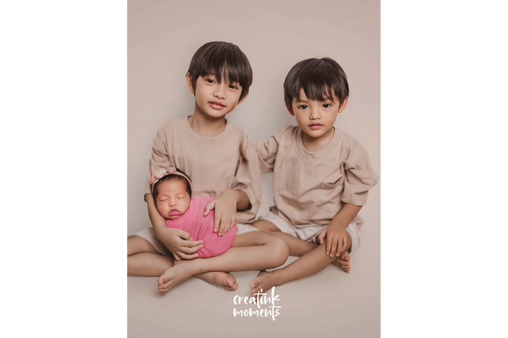 Foto Clemira Megumi, anak ketiga Chaca Thakya dan Ricky Perdana