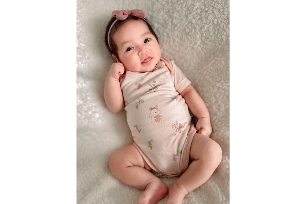 Foto Clemira Megumi, anak ketiga Chaca Thakya dan Ricky Perdana