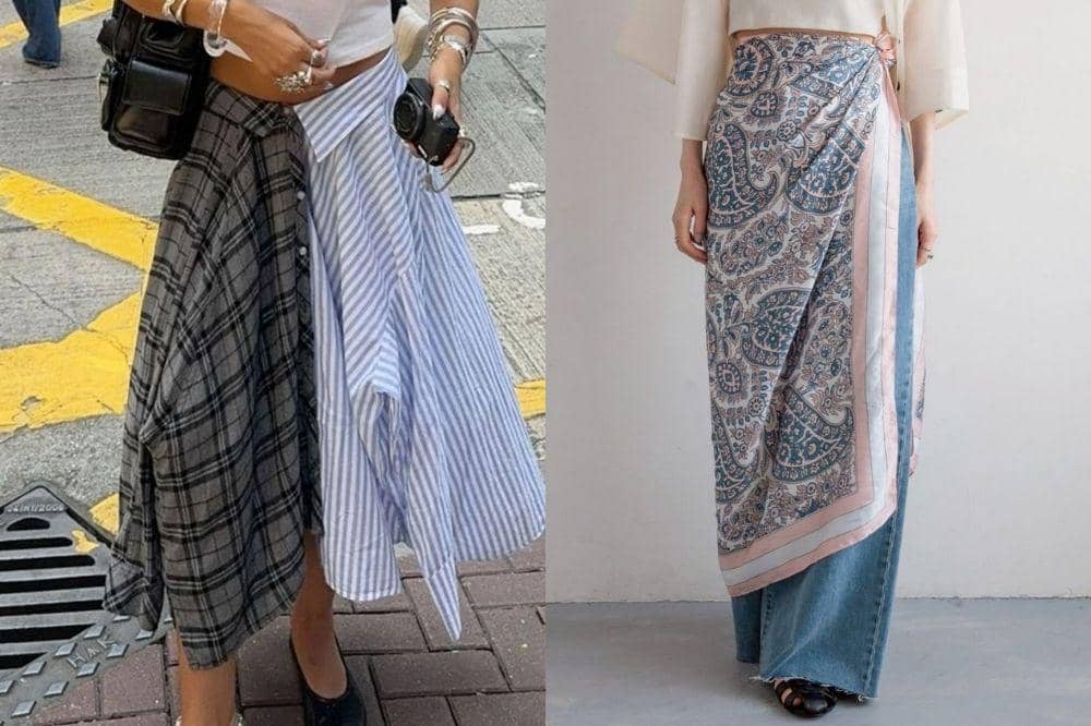 7 Ide Restyling Outfit Stylish: Kemeja Jadi Rok, Dress Jadi Atasan