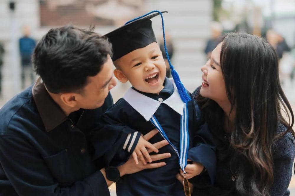 kenneth mama chika dan papa kevin